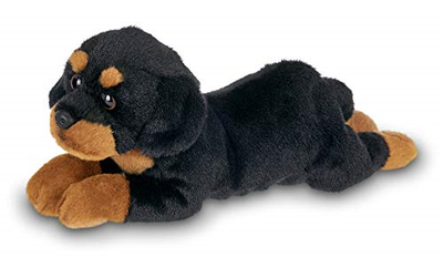 stuffed animal rottweiler dog